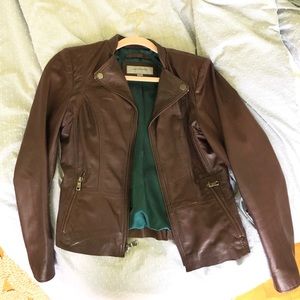 Leather jacket